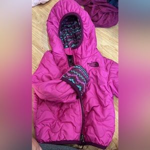 Baby girl north face 6-12m